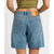 One Teaspoon Jacksons Mid Waist Wide Leg Shorts