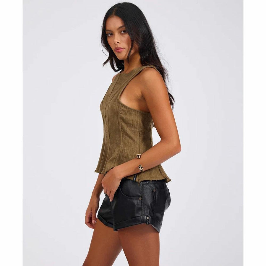 One Teaspoon Desert Muse Peplum Tank