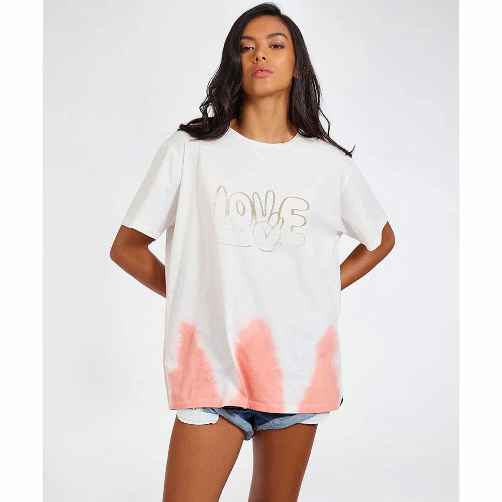 One Teaspoon Love Dip Dye Boyfriend Tee