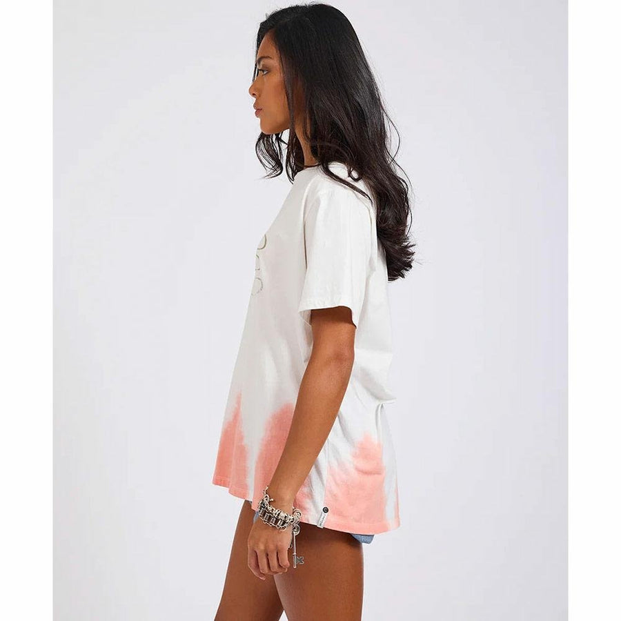 One Teaspoon Love Dip Dye Boyfriend Tee