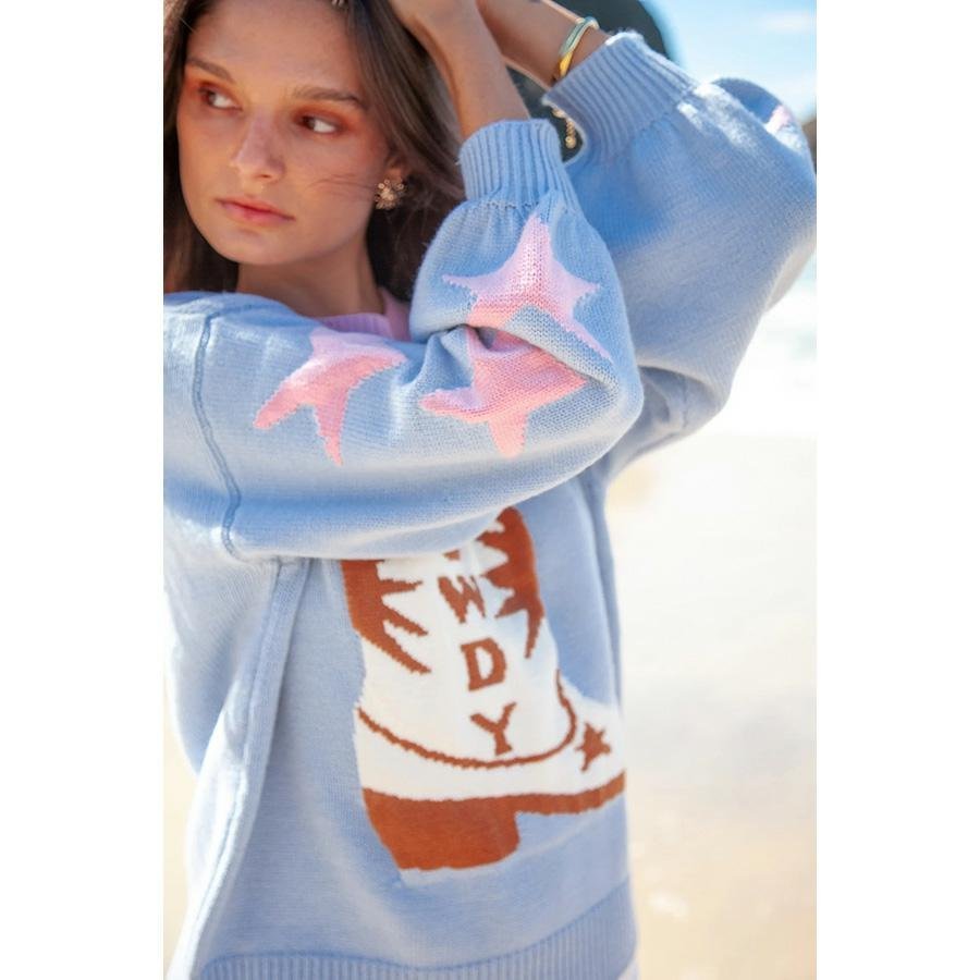 Palm Collective Howdy Knit Sweater