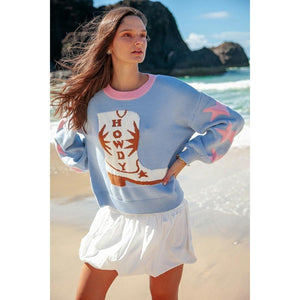 Palm Collective Howdy Knit Sweater