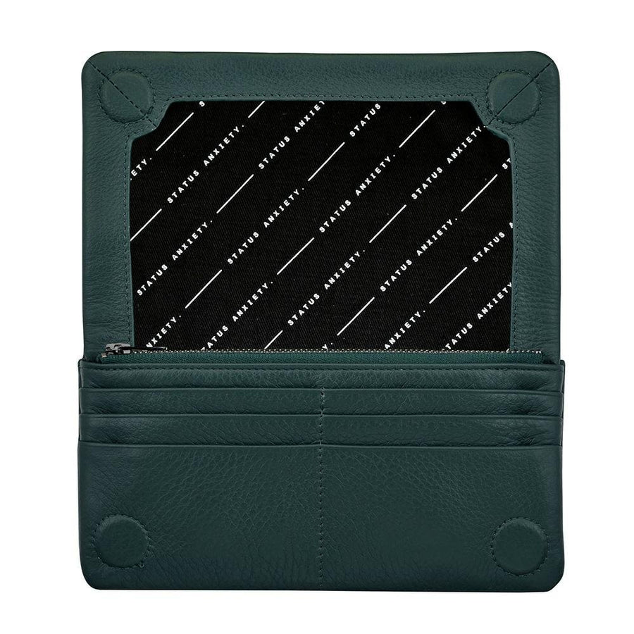 Status Anxiety Some Type of Love Wallet - Teal