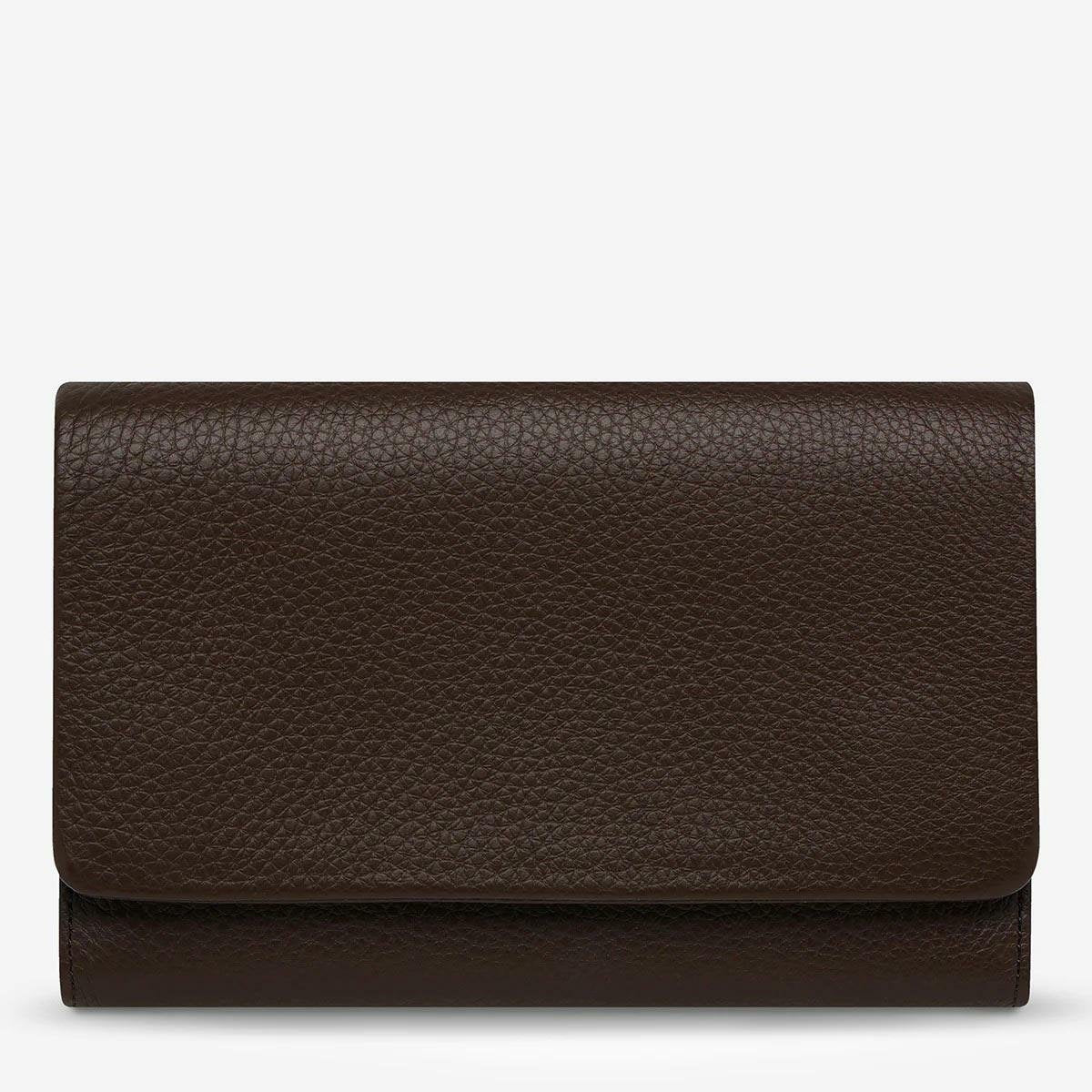 Status Anxiety Remnant Wallet - Cocoa