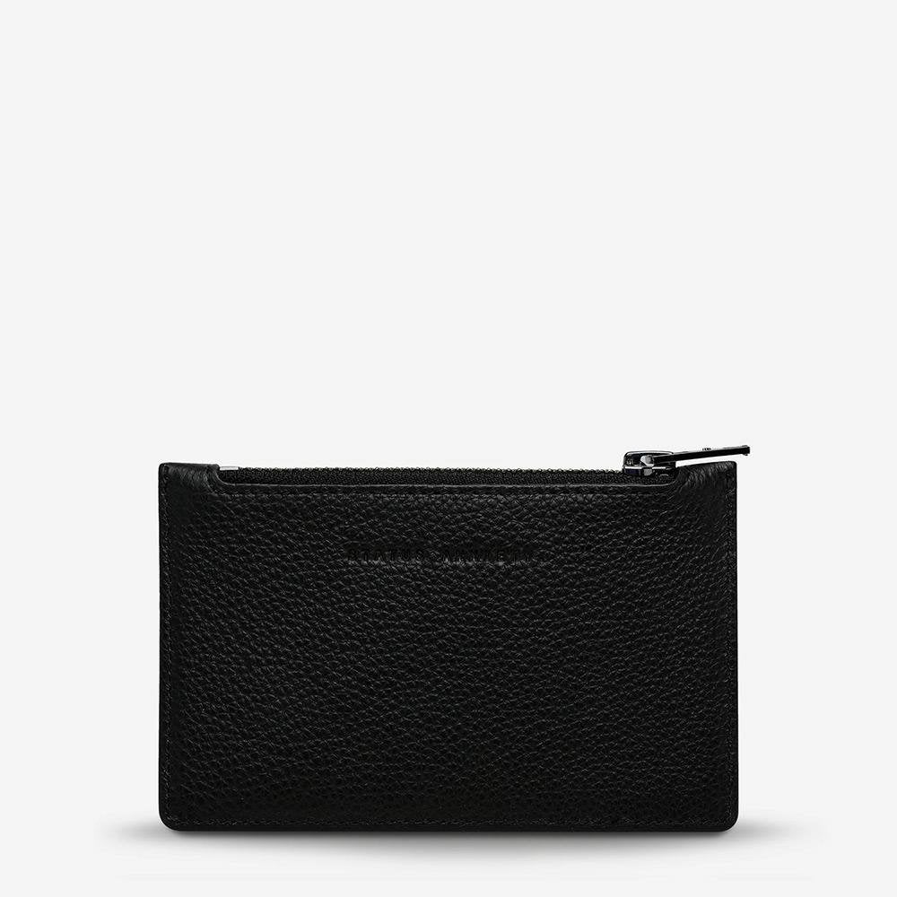 Status Anxiety Avoiding Things Wallet - Black