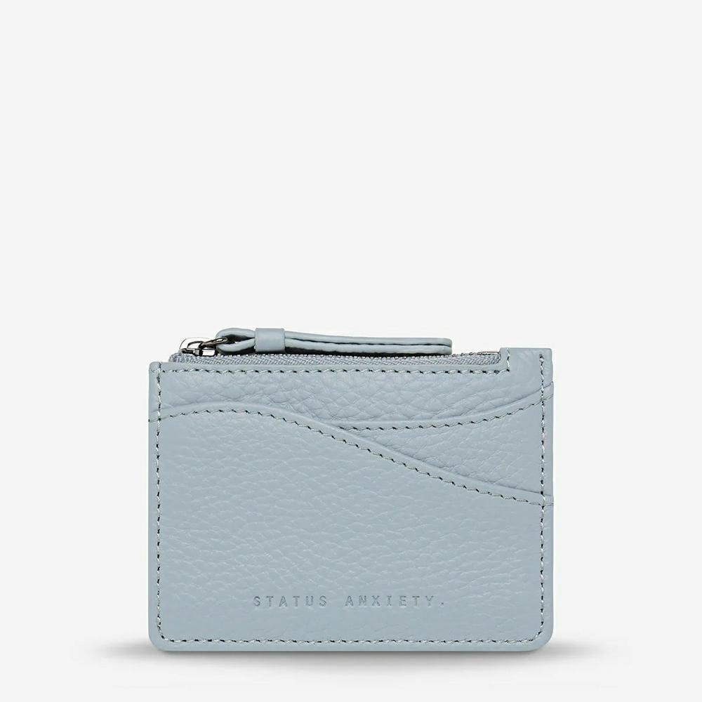 Status Anxiety Hearts Still Beating Wallet - Powder Blue