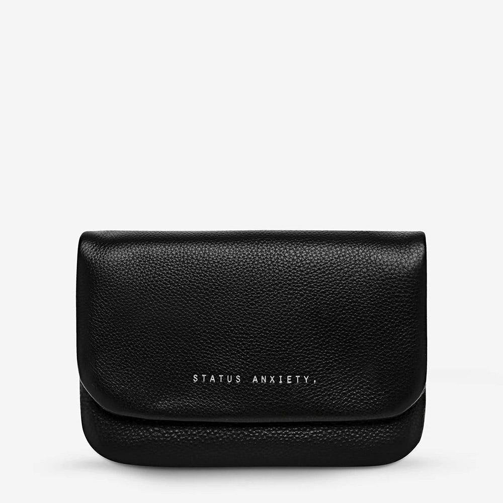 Status Anxiety Impermanent Wallet - Black