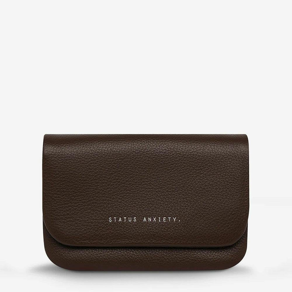 Status Anxiety Impermanent Wallet - Cocoa