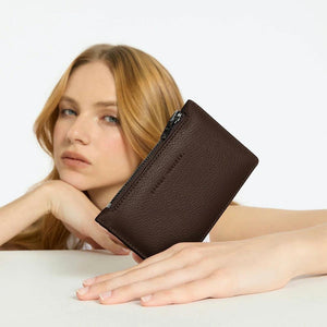 Status Anxiety Avoiding Things Wallet - Cocoa