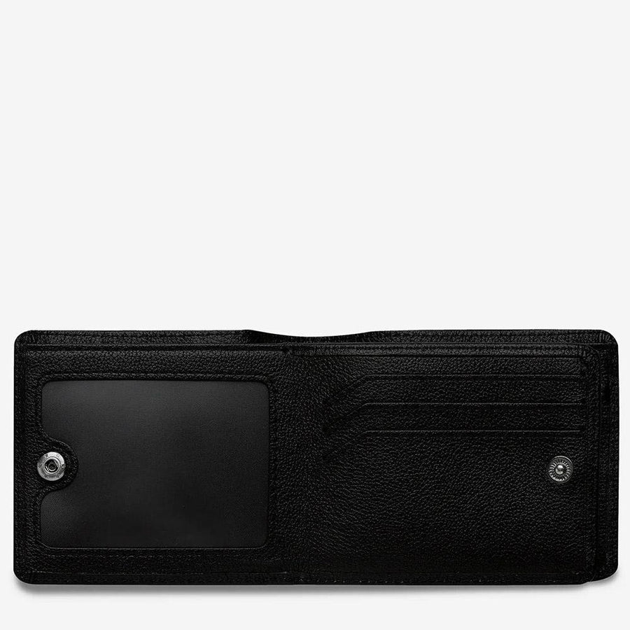 Status Anxiety Leonard Wallet - Black