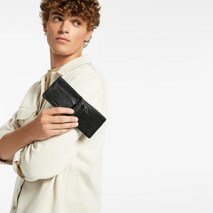 Status Anxiety Leonard Wallet - Black