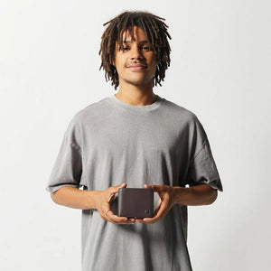 Status Anxiety Leonard Wallet - Chocolate