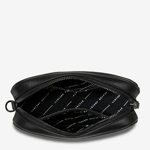 Status Anxiety Plunder Bag With Webbed Strap - Black