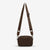 Status Anxiety Plunder Bag With Webbed Strap - Cocoa