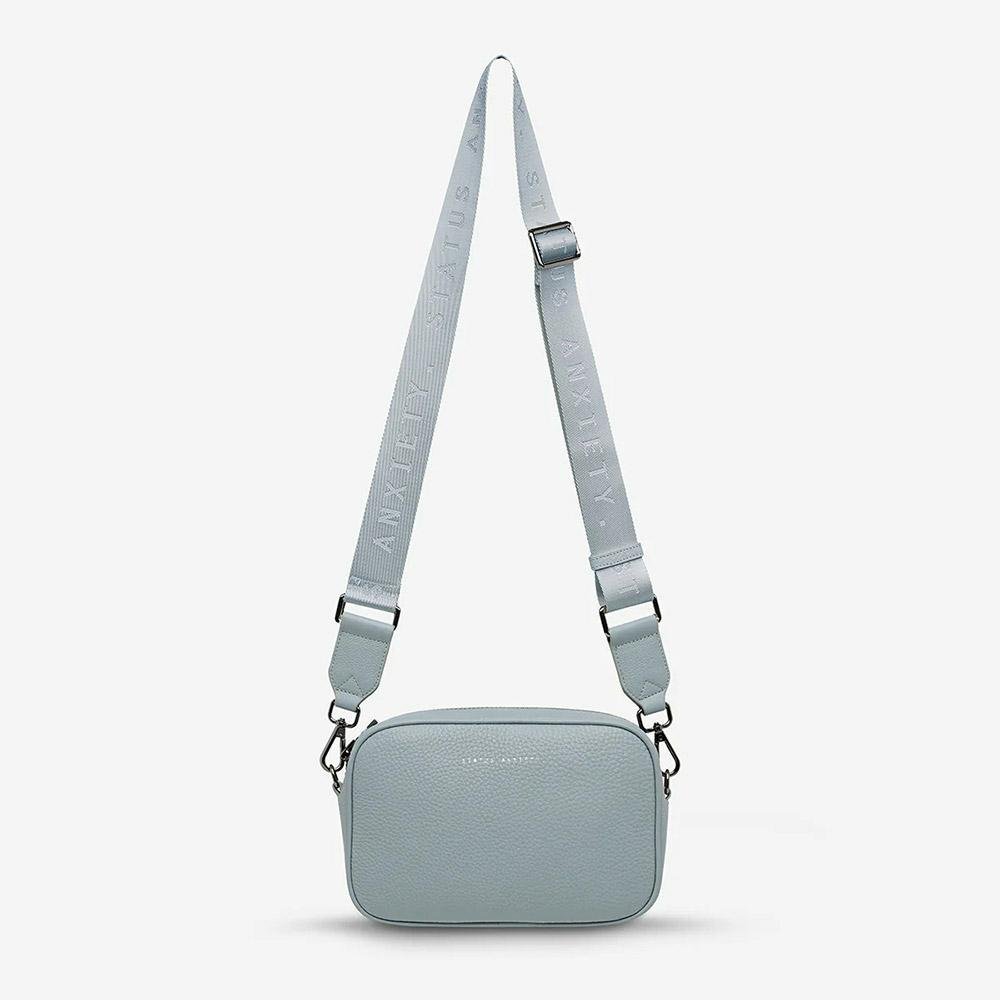 Status Anxiety Plunder Bag With Webbed Strap - Powder Blue