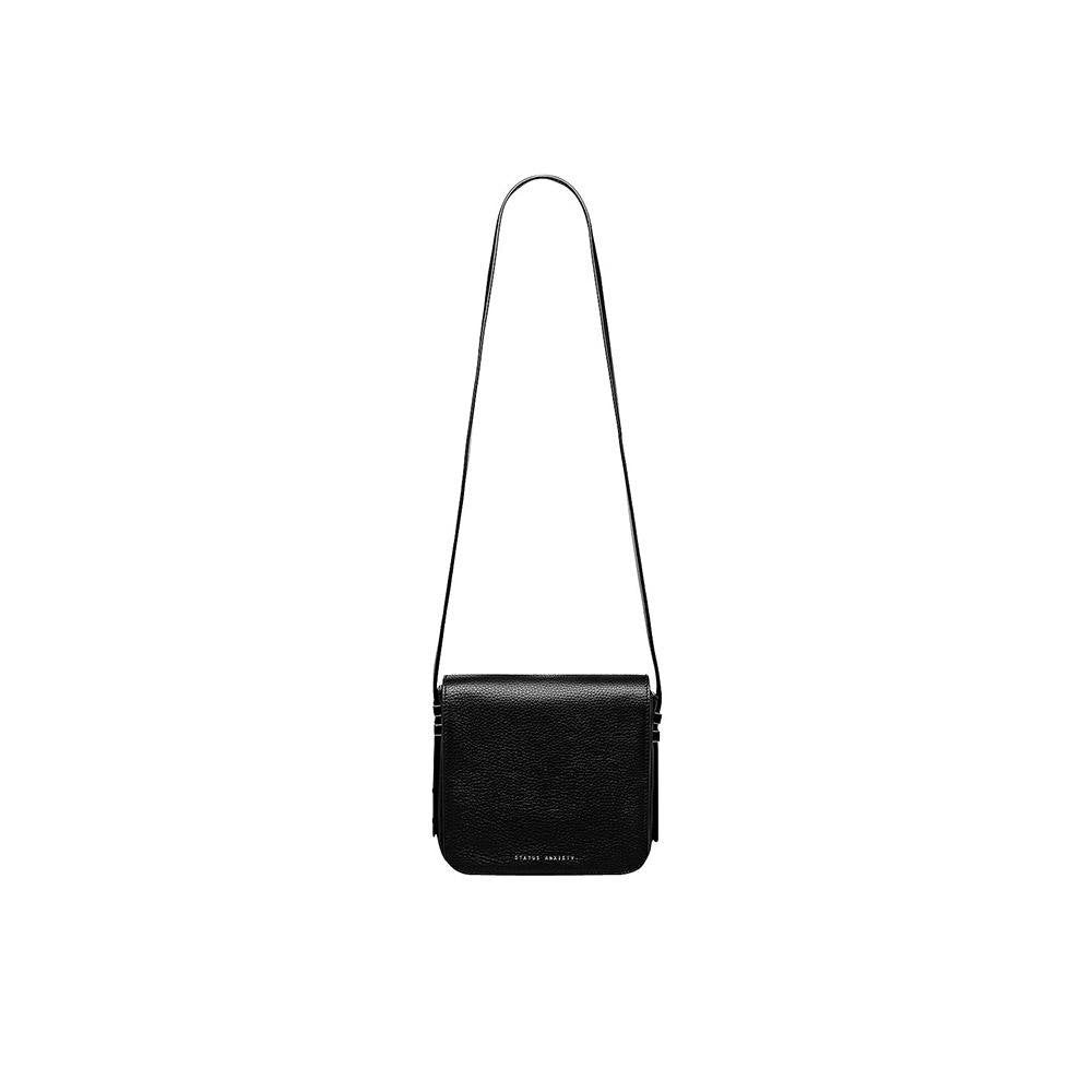 Status Anxiety Want to Believe Bag - Black Bubble