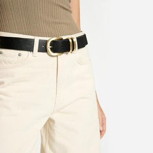 Status Anxiety Let It Be Belt - Black/Gold