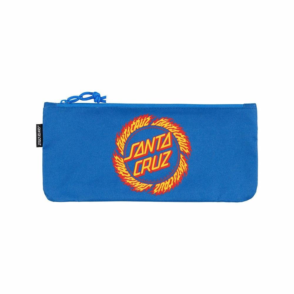 Santa Cruz Flame Ringed Dot Pencil Case