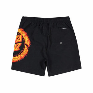 Santa Cruz Flame Ringed Dot Boys Boardshort