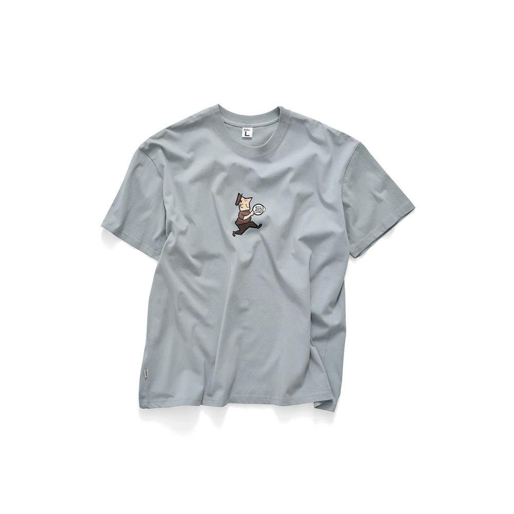 S/Double Man With Dot SS Tee