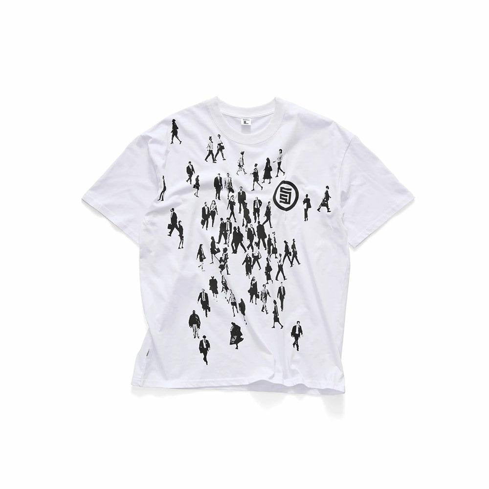 S/Double Crowd Dot Tee