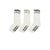 S/Double Stripe S-Dot 3 Pack Socks