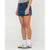 Rusty Flip Mommy Low Rise Mini Denim Skirt