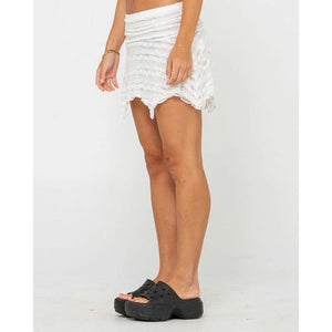 Rusty Athens Low Rise Lace Mini Skirt