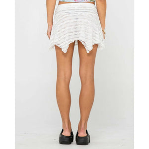 Rusty Athens Low Rise Lace Mini Skirt