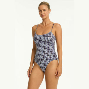 Sea Level Australia Coast Scoop Neck One Piece