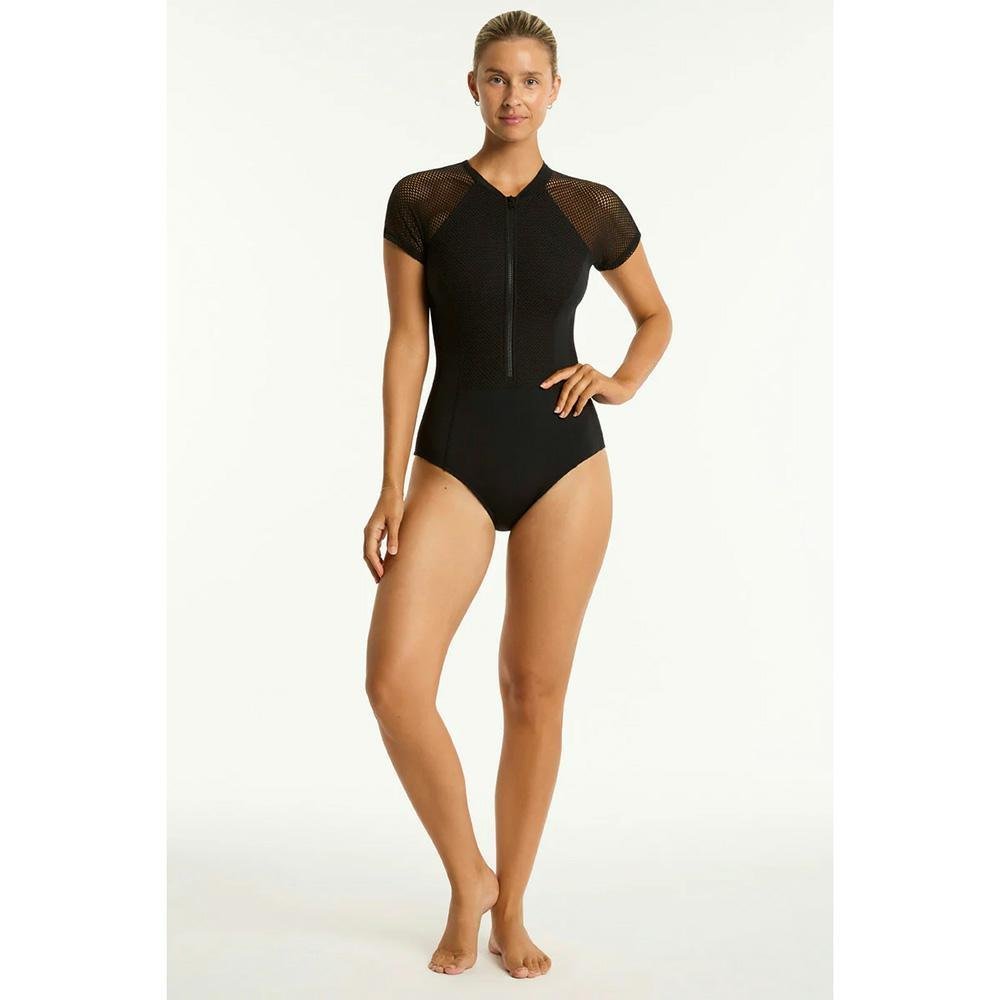 Sea Level Australia Drift Short Sleeve One Piece