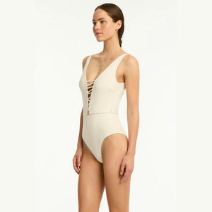 Sea Level Australia Lattice One Piece