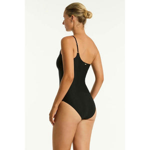 Sea Level Australia Caracus One Shoulder One Piece