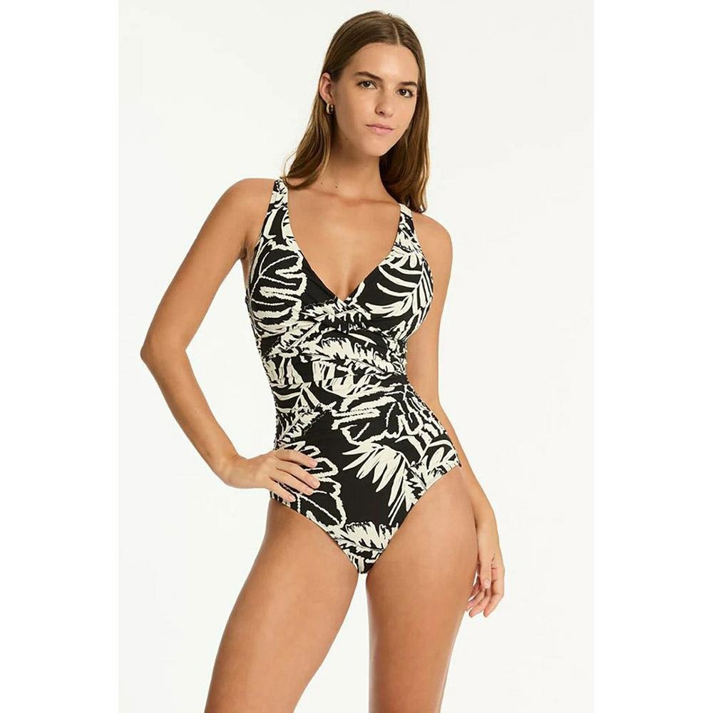 Sea Level Australia Jungle Book Cross Front One Piece