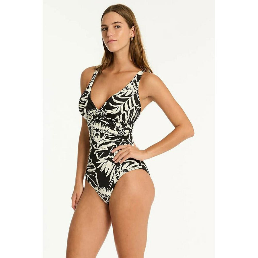 Sea Level Australia Jungle Book Cross Front One Piece