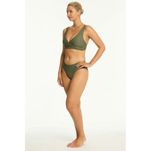 Sea Level Australia Caracus Cross Front Multifit Bra