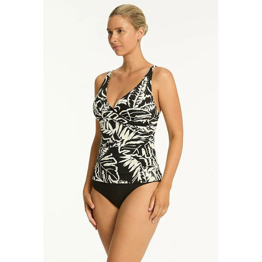 Sea Level Australia Jungle Book Cross Front Tankini