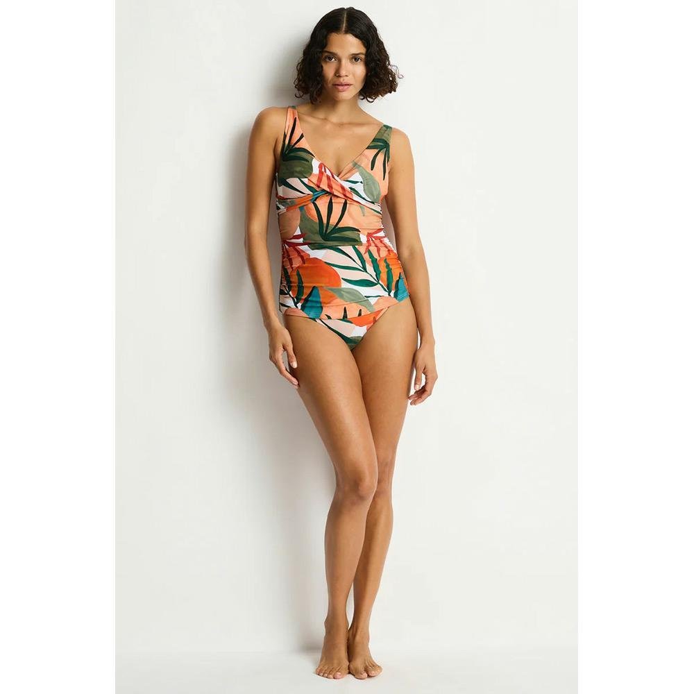 Sea Level Australia Tropaluxe Cross Front Tankini Top
