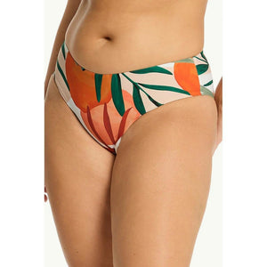 Sea Level Australia Tropaluxe Mid Bikini Pant