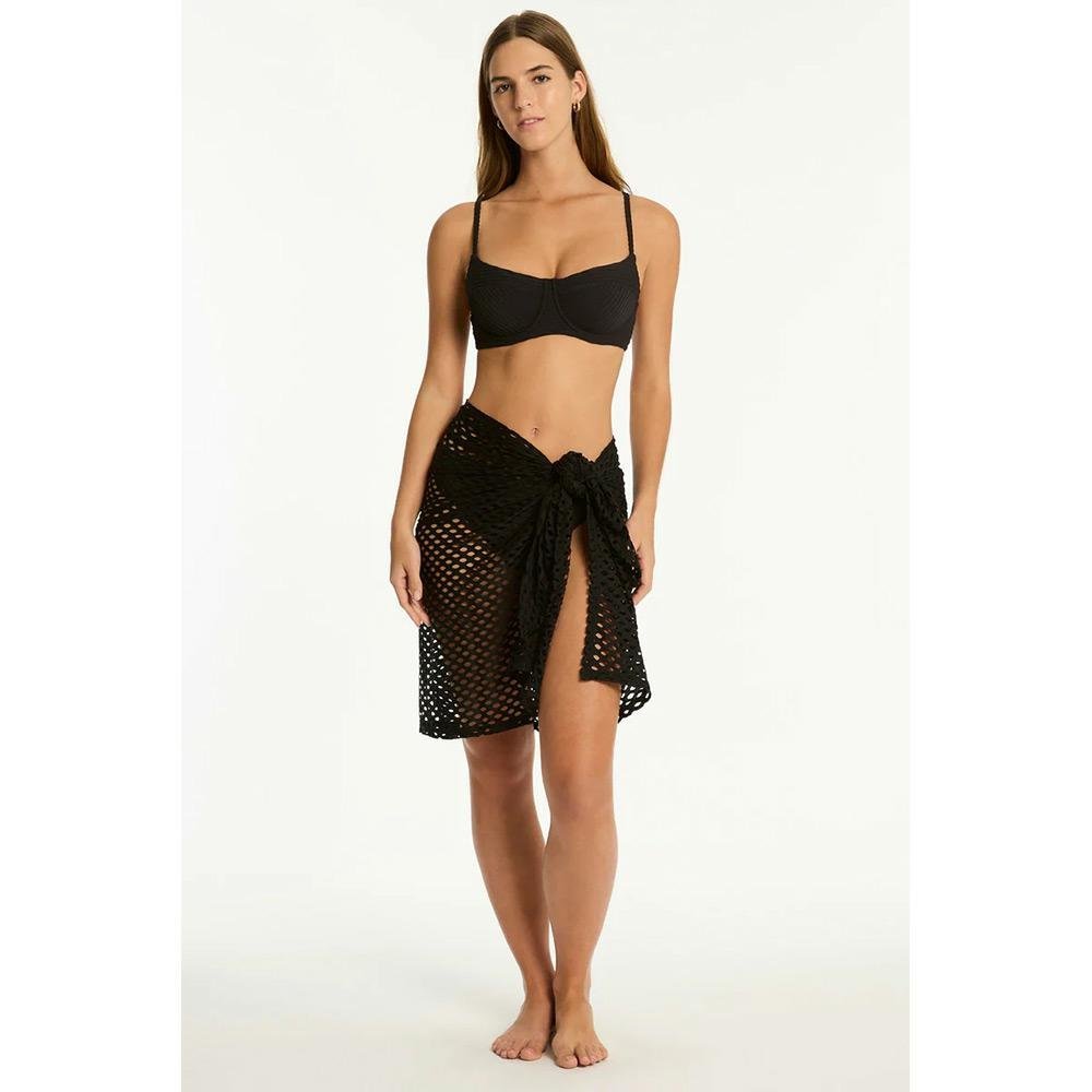 Sea Level Australia Castaway Mid Mesh Wrap