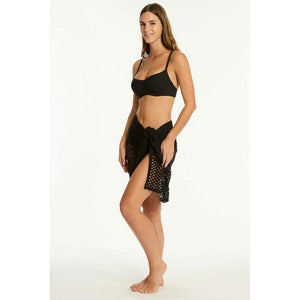 Sea Level Australia Castaway Mid Mesh Wrap