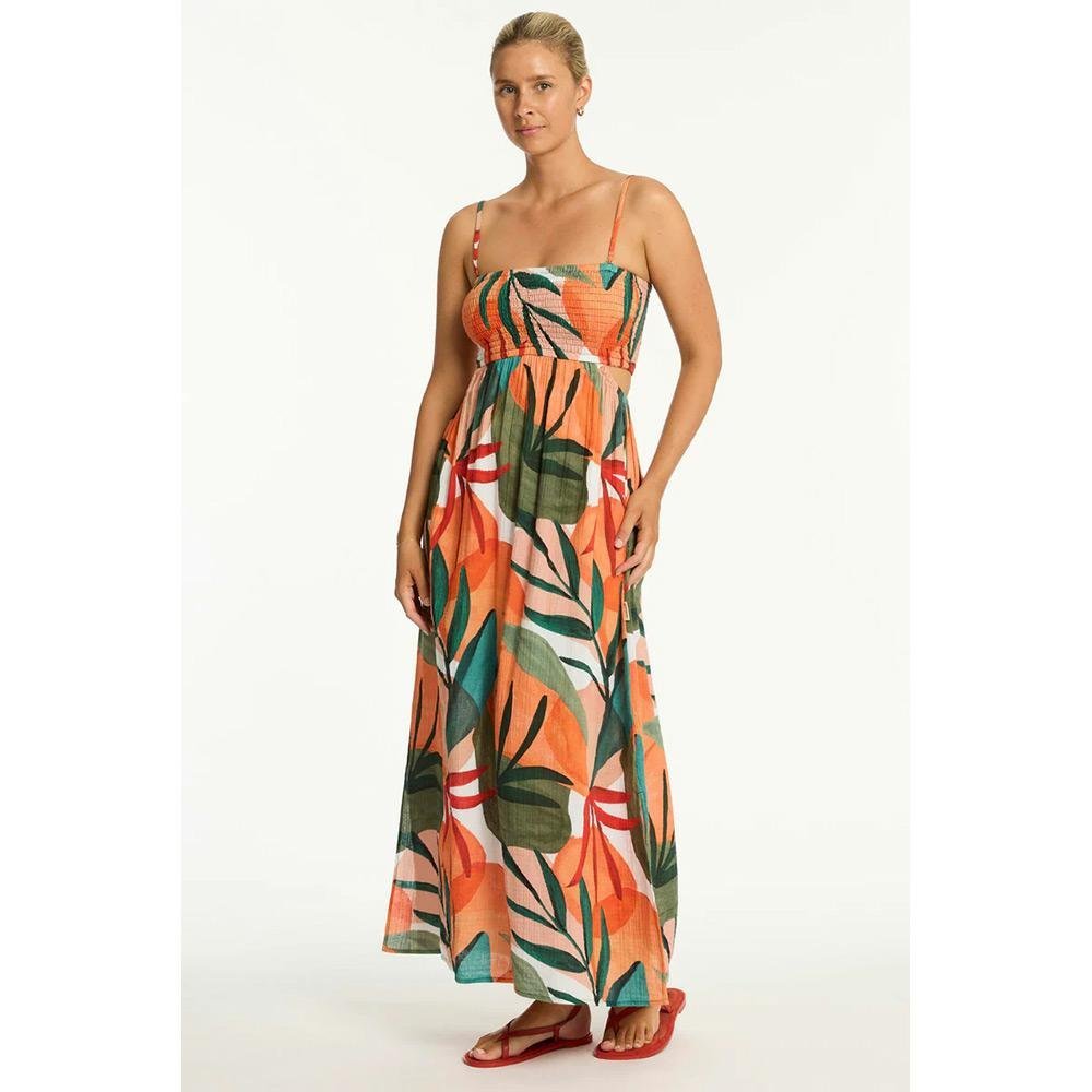 Sea Level Australia Tropaluxe Bandeau Dress