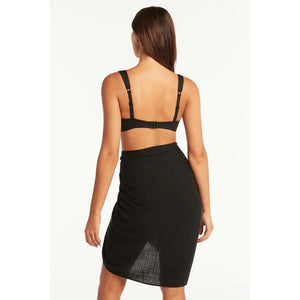 Sea Level Australia Sunset Frayed Sarong