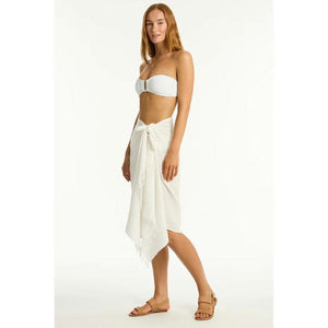 Sea Level Australia Sunset Frayed Sarong