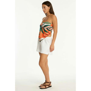 Sea Level Australia Tropaluxe Scarf Crop Top
