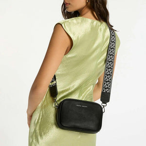 Status Anxiety Jacquard Medium Strap - Black