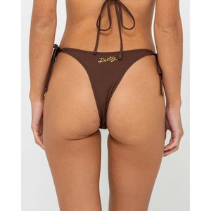 Rusty La Cabana Side Tie Brazilian Bikini Bottom