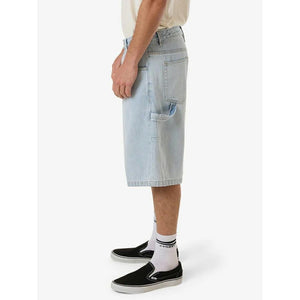 Thrills Big Slacker Denim Short - Ether Blue