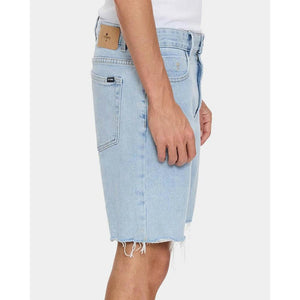 Thrills Bones Raw Slim Denim Short