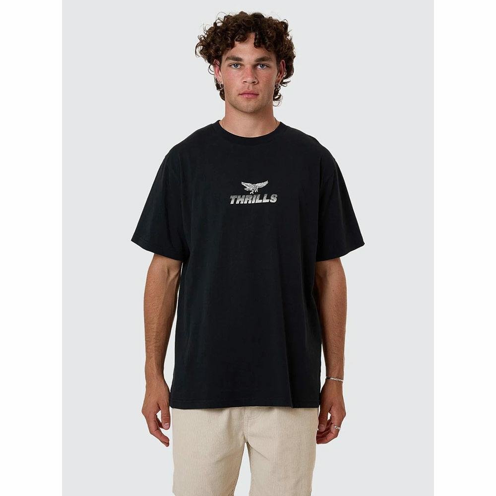 Thrills Paradise Before Anarchy Merch Fit Tee - Washed Black